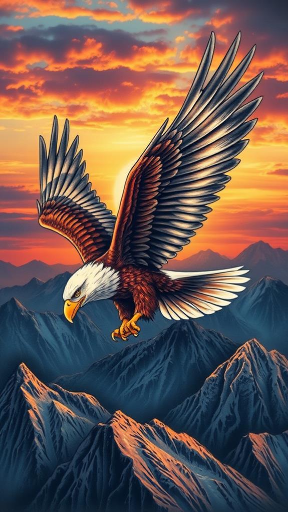 authentic eagle artwork creations