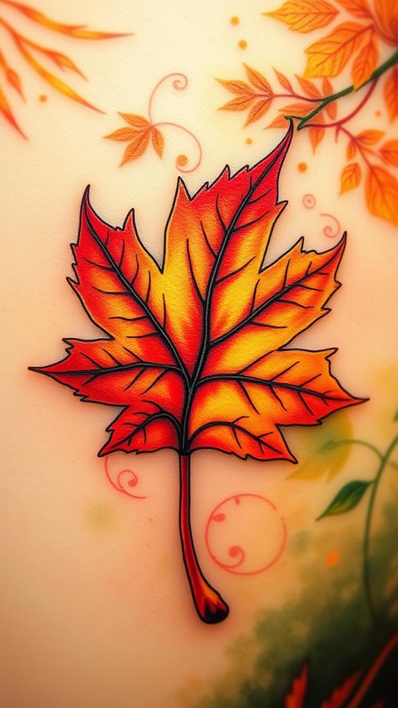 autumn themed nature creativity