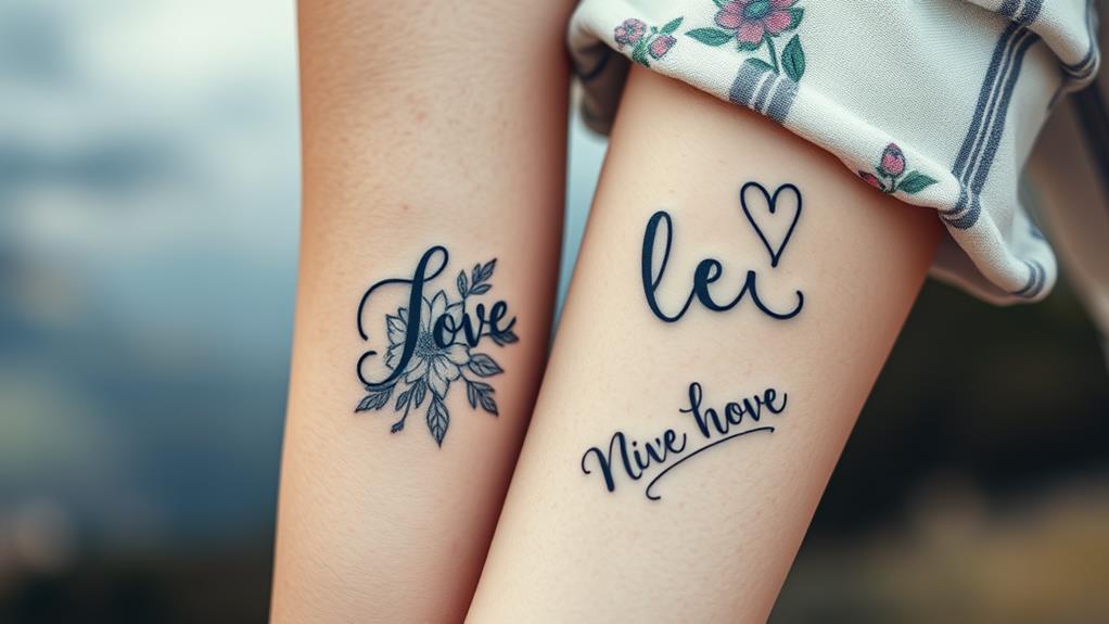 creative name tattoos ideas