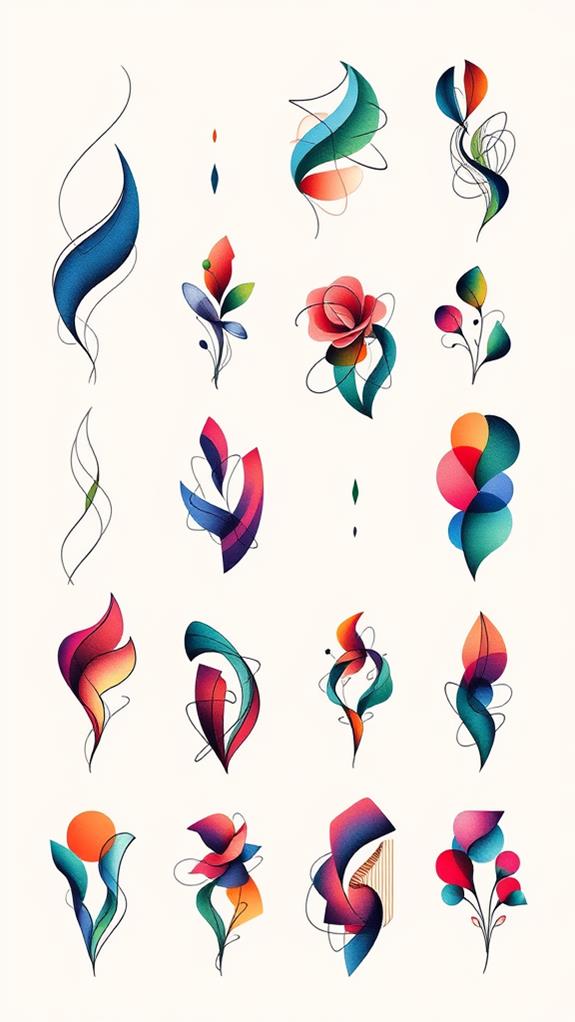 creative patterned visuals