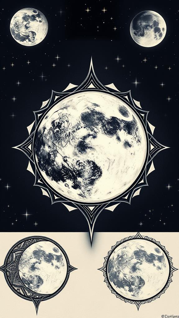 cultural emblems of lunar significance