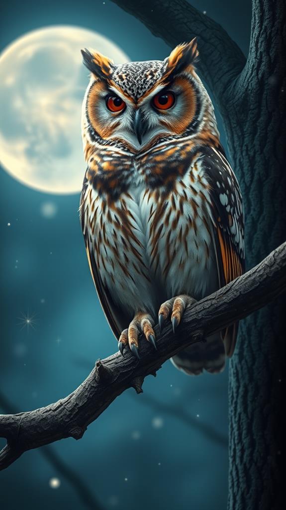 detailed owl illustrations techniques