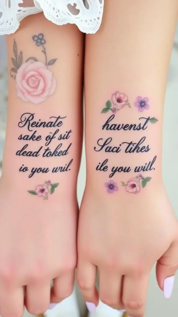 inked inspirational quotes