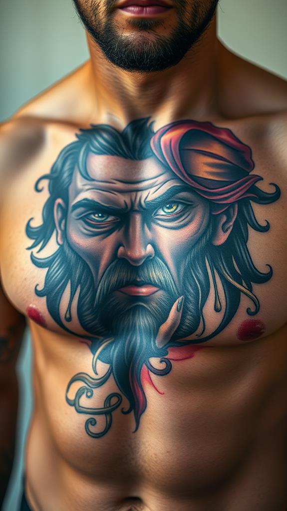 realistic portrait tattoo designs