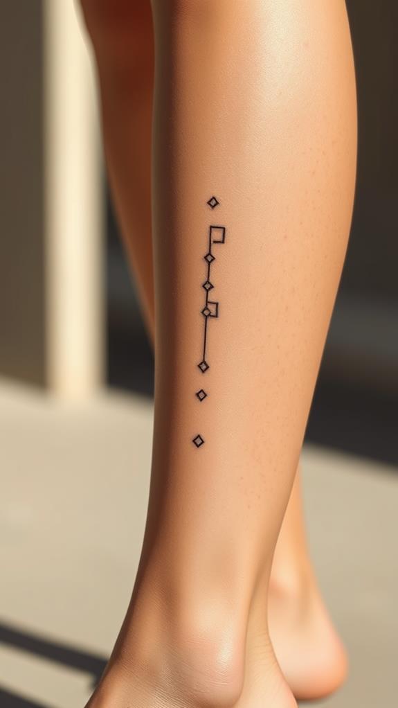 simple black tattoo art