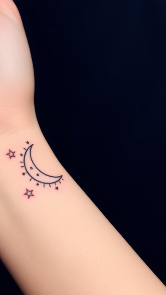 sleek lunar ink design