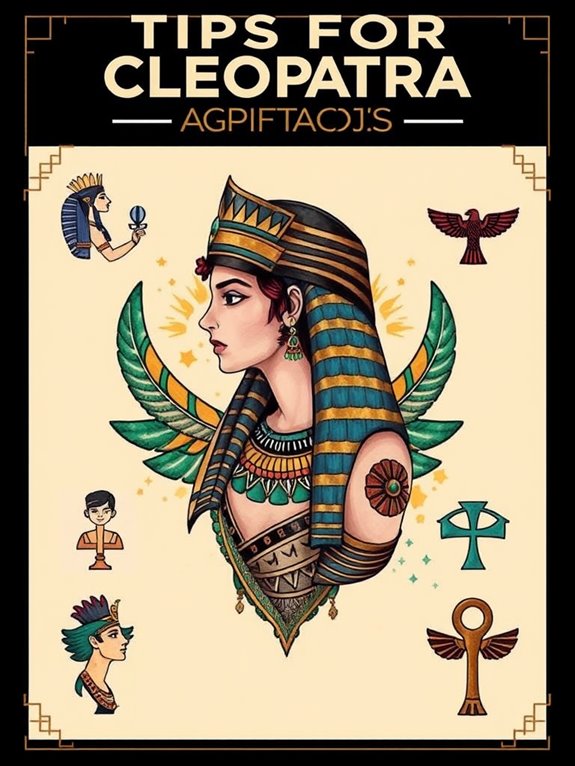 ancient egyptian queen ink