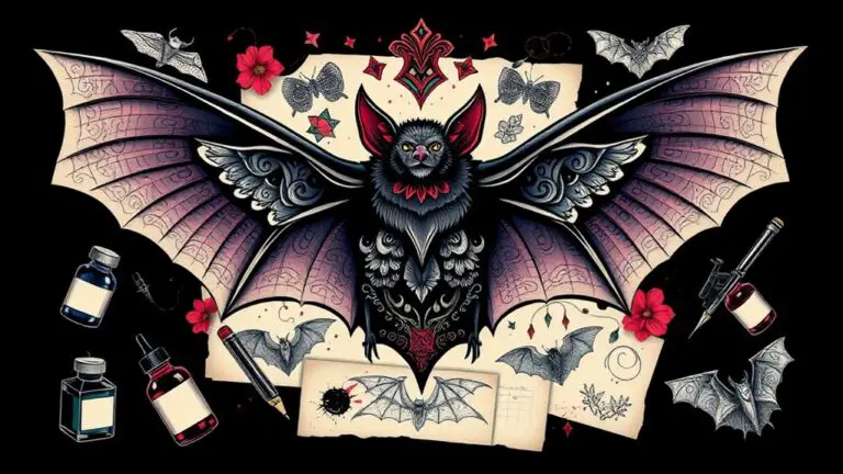 bat tattoo design ideas