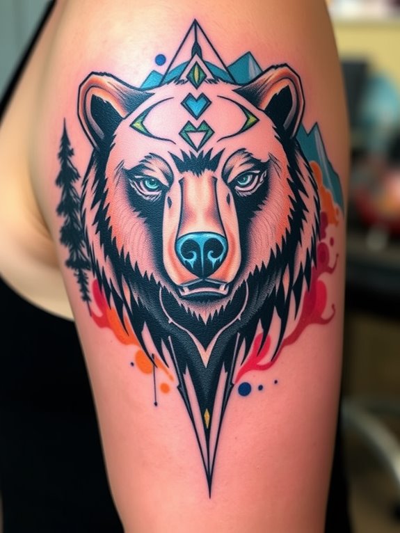 bear tattoo design ideas