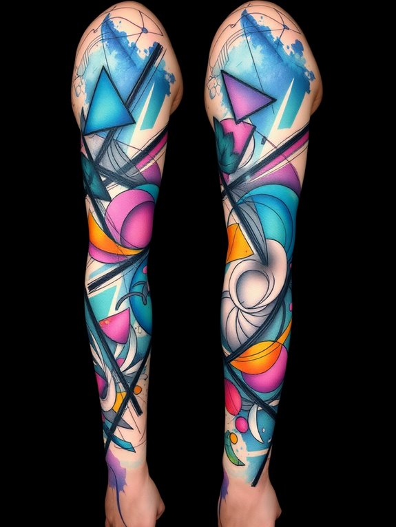 colorful intricate abstract design