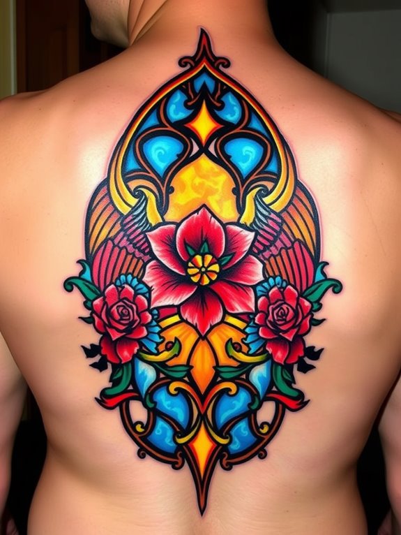 colorful tattoos with meaning