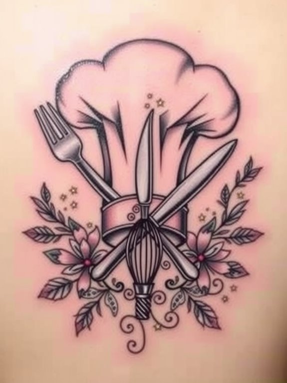 creative culinary ink designs