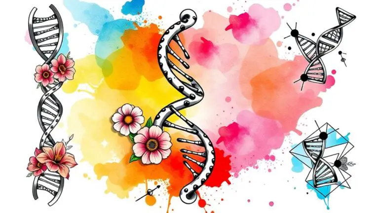 creative dna tattoo designs