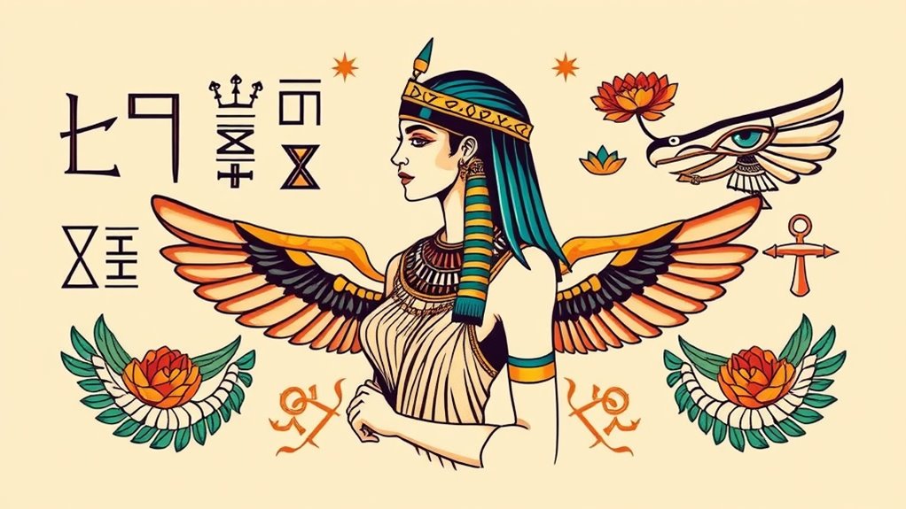 egyptian queen tattoo inspiration