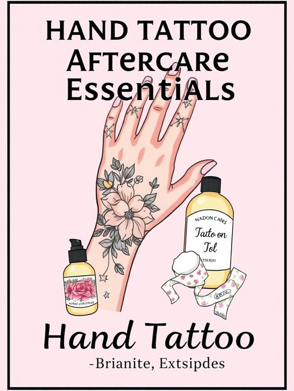 hand tattoo care tips