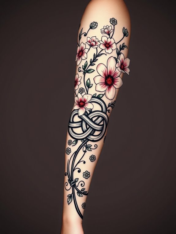 intricate celtic sleeve design