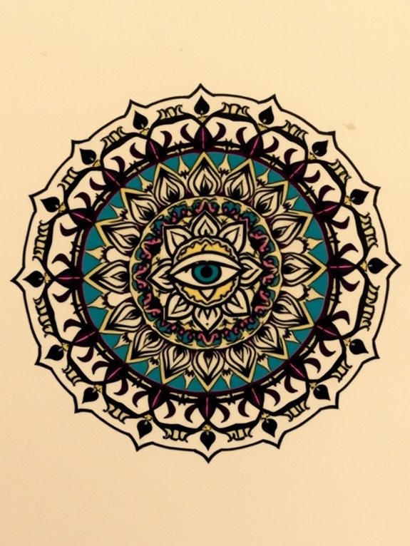 intricate mandala tattoo designs