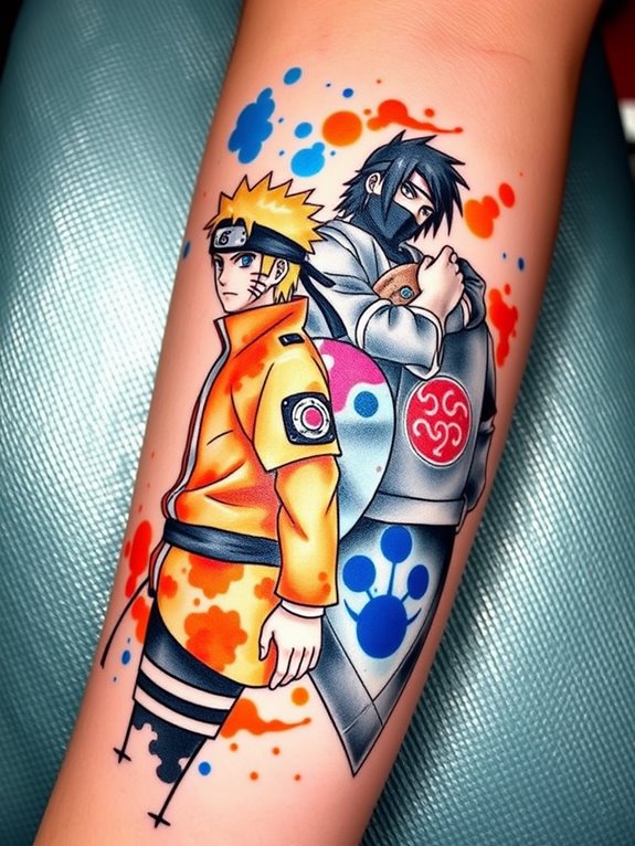 naruto and sasuke bond