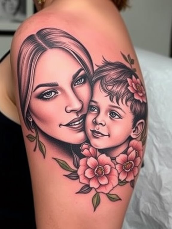 permanent tribute to family