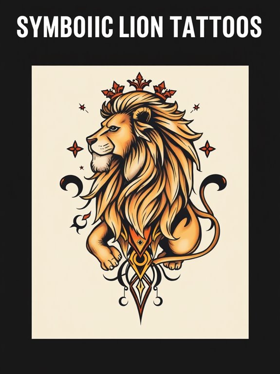 powerful lion imagery symbolism