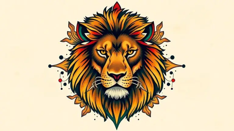 regal lion tattoo inspiration