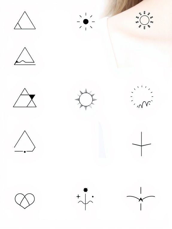 simple symbol design choices