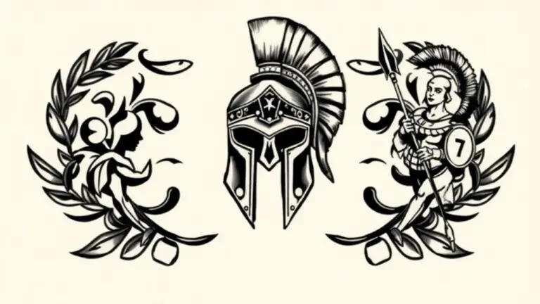 spartan tattoo design inspiration