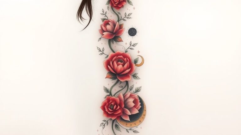 spine tattoos for women