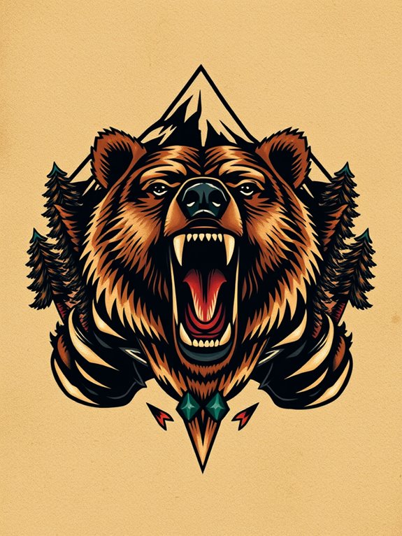 symbolism of bear ink