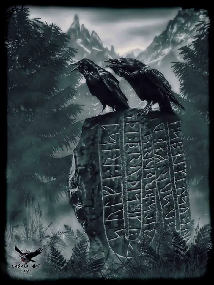 Mystical Raven Symbolism