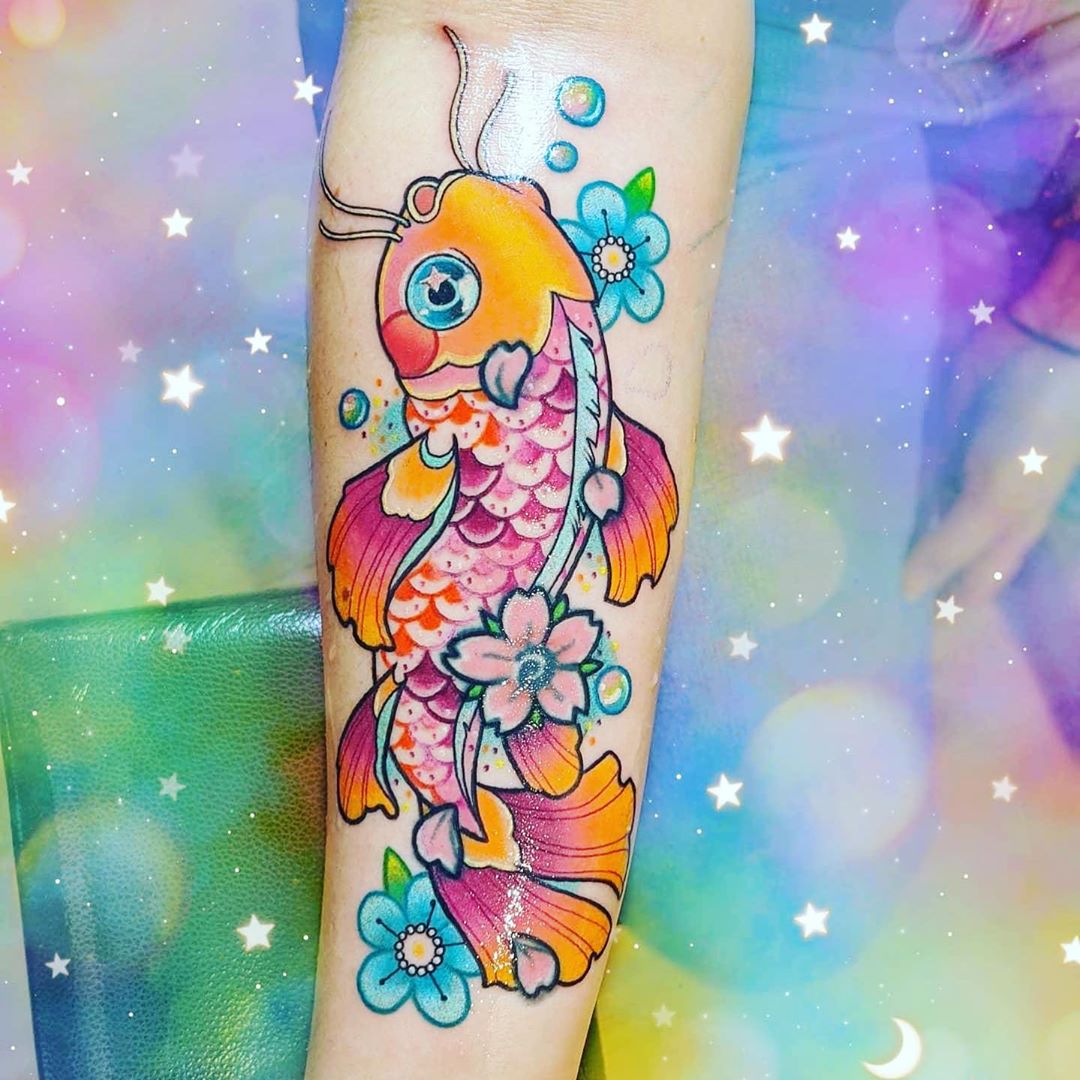 Vibrant Koi Elegance