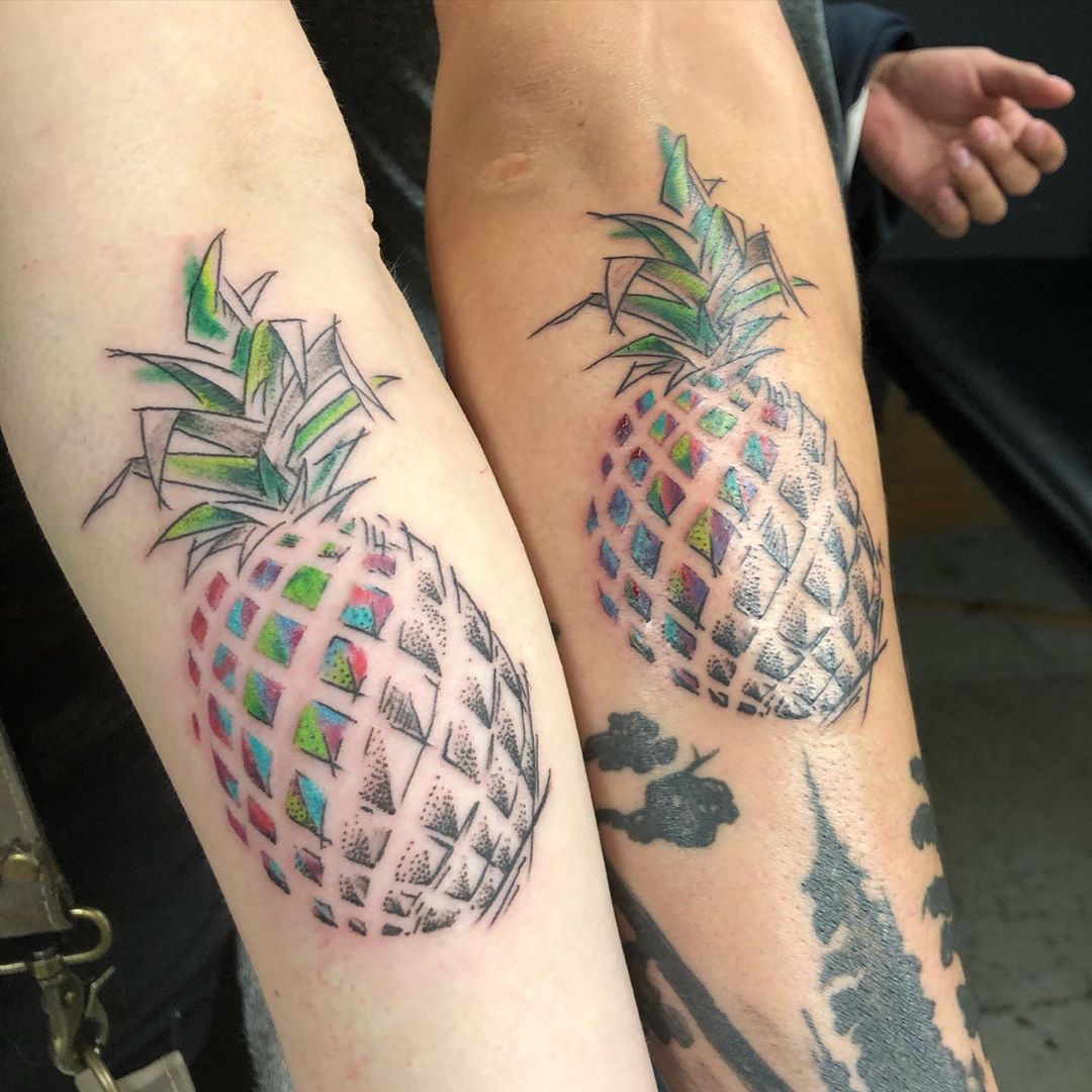 Vibrant Pineapple Expressions