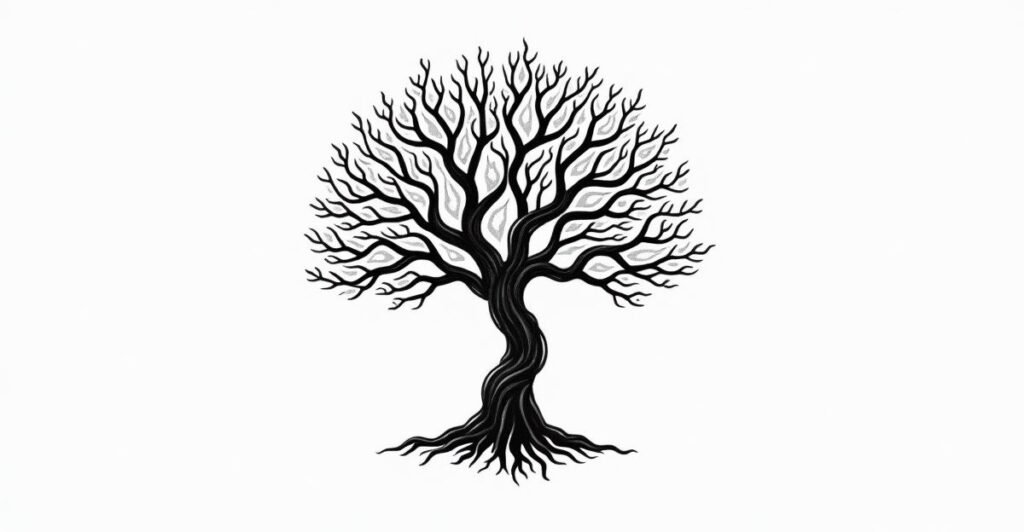 30 Beautiful Family Tree Tattoos That Speak Volumes