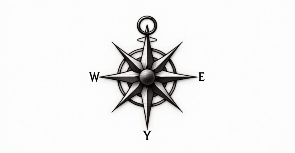 27 Creative Compass Family Tattoos to Share With Siblings