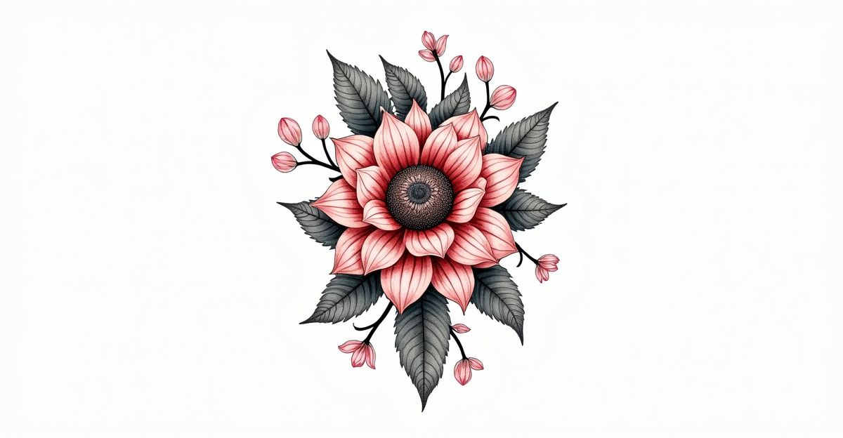 22 Bold Flower Family Tattoos for Parents and Kids