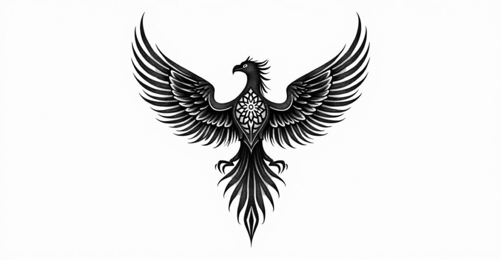 22 Timeless Phoenix Family Tattoos That Show You Belong