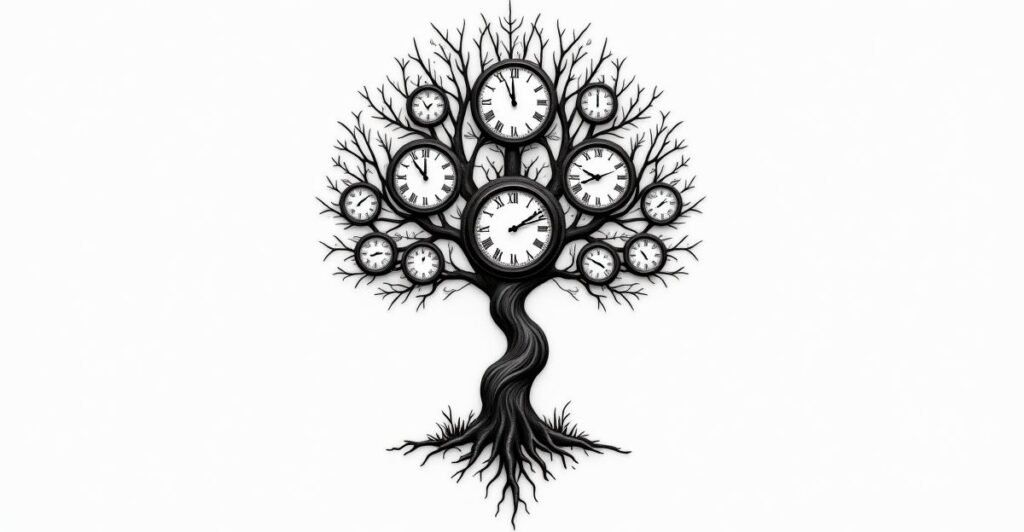 20 Creative Clock Family Tattoos to Celebrate Your Bond