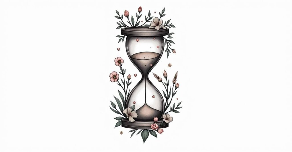 30 Heartwarming Hourglass Family Tattoos You’ll Want Right Now