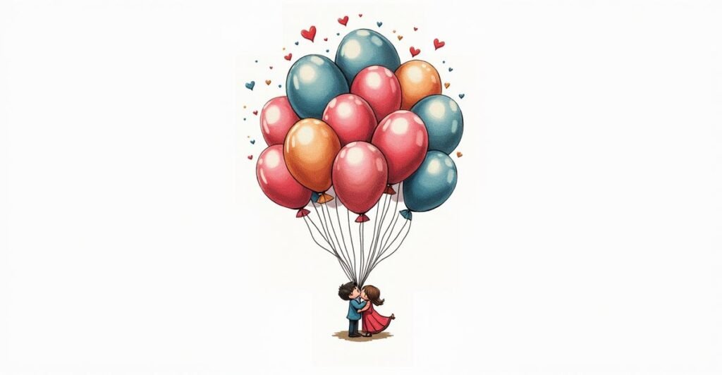 21 Magical Balloon Family Tattoos to Show Your Love