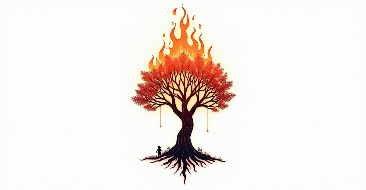 23 Gorgeous Campfire Family Tattoos to Celebrate Heritage