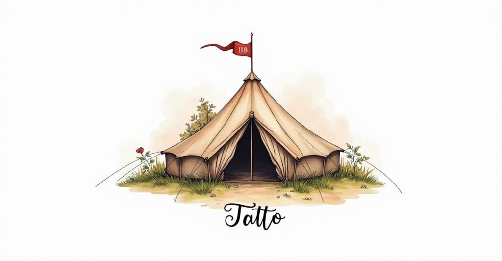 25 Unforgettable Tent Family Tattoos to Show Your Love