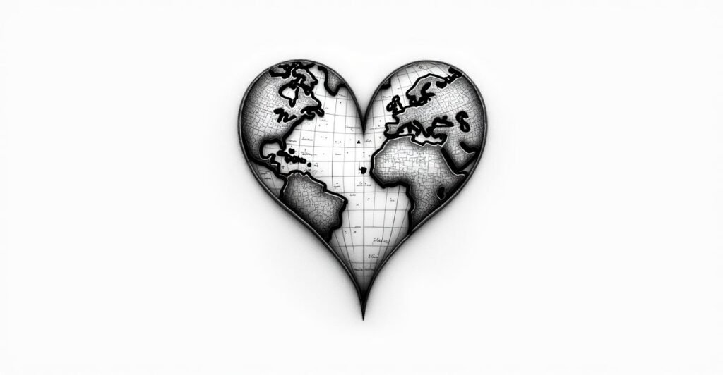 29 Touching Map Family Tattoos That Tell Your Story