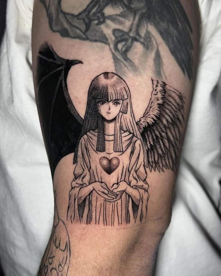 Change of Heart’s duality tattoo