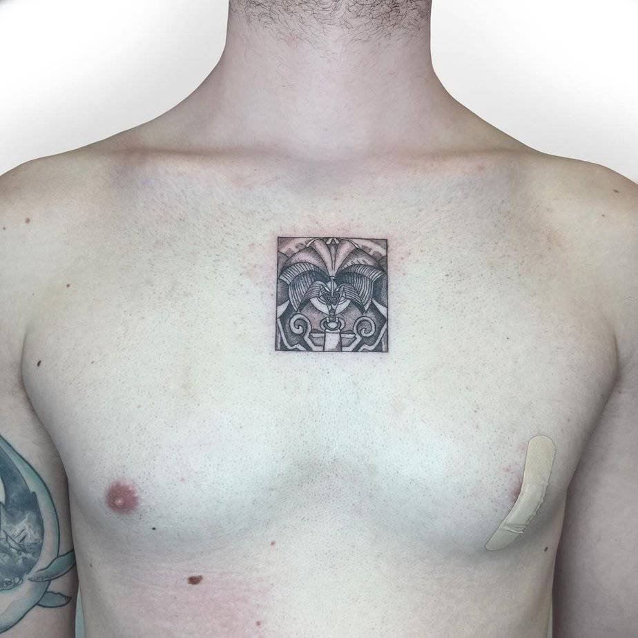 Exodia tattoo, but make it tiny