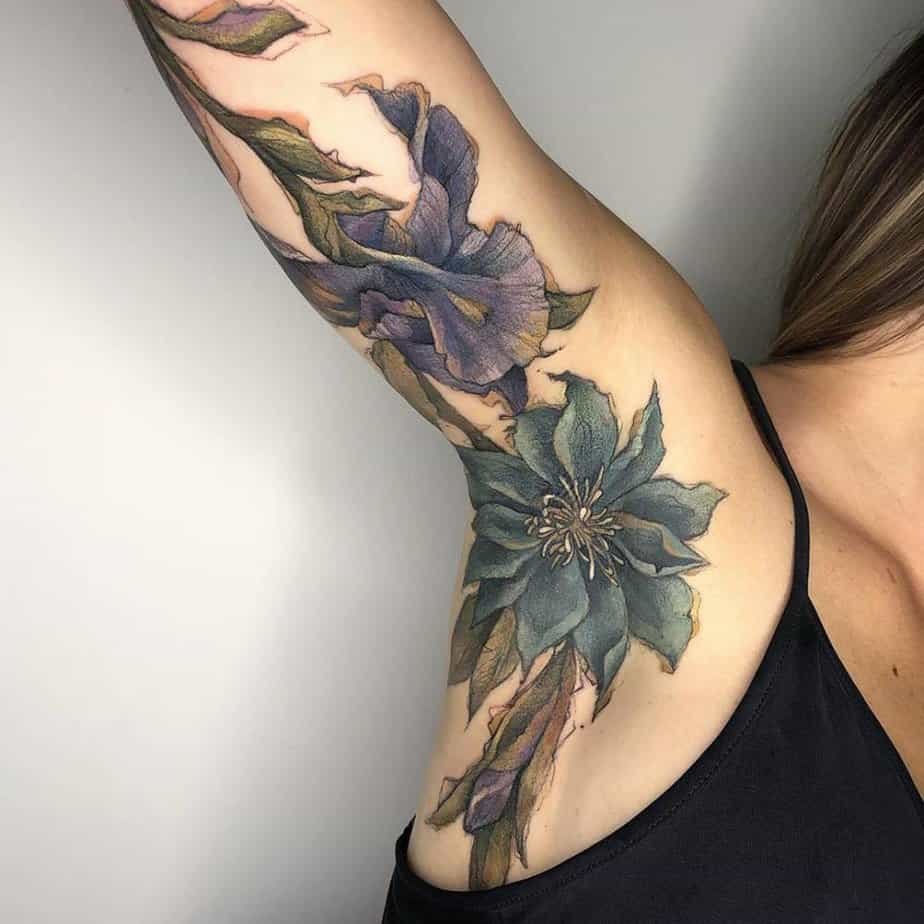 20 Iris Tattoo Ideas That Are Simply Petal Perfect