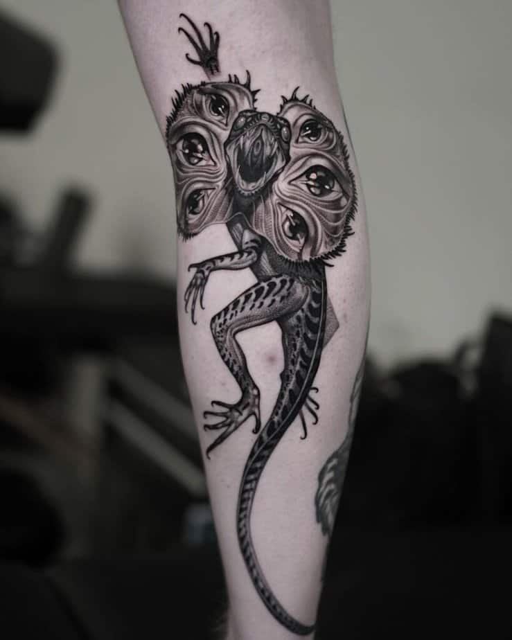 20 Amazing Lizard Tattoo Designs That Are Off The Scales