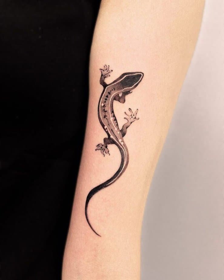 20 Amazing Lizard Tattoo Designs That Are Off The Scales