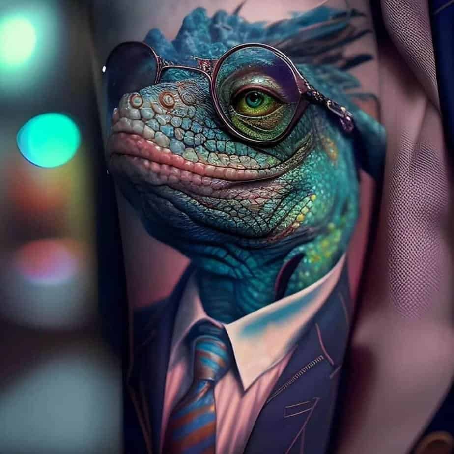 20 Amazing Lizard Tattoo Designs That Are Off The Scales