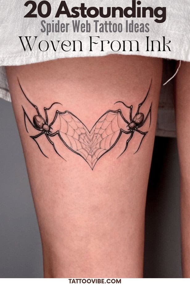 20 Astounding Spider Web Tattoo Ideas Woven From Ink