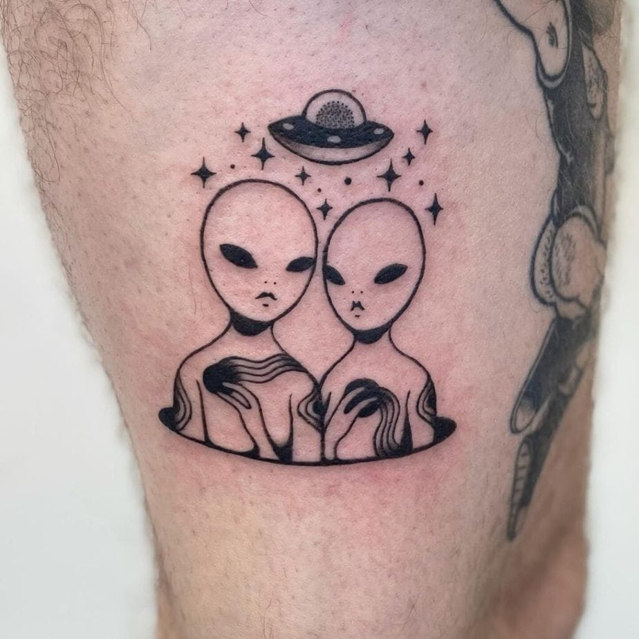2. Alien couple